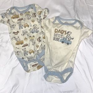 0-3Month Two Bodysuits